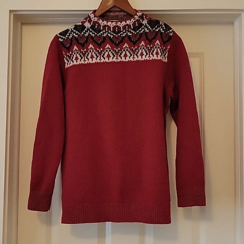 Winter sweater from Coldwater Creek